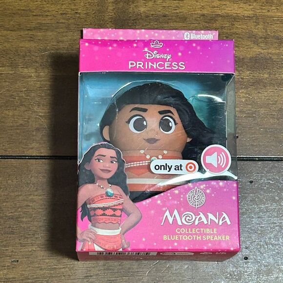 Disney Moana Bitty Boomer Mini Collectible Bluetooth Speaker -NEW In Box - Picture 1 of 3